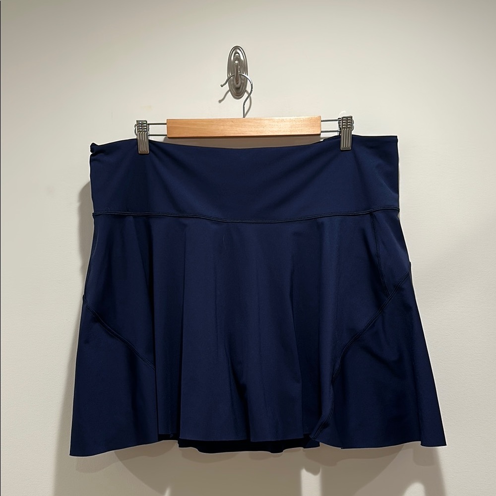 Athleta Ace Navy Blue Athletic Skort Size XXL